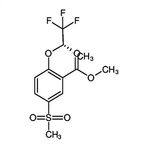 (S)-5-(甲基磺酰基)-2 - ((1，1，1-三氟丙-2-基)氧基)苯甲酸甲酯