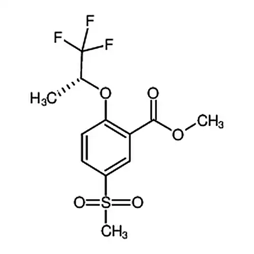 (R)-5-(甲基磺酰基)-2 - ((1，1，1-三氟丙-2-基)氧基)苯甲酸甲酯