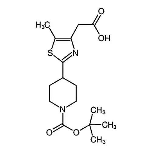 {2-[1-(叔丁氧羰酰)哌啶-4-基]-5-甲基-1,3-噻唑-4-yl}乙酸