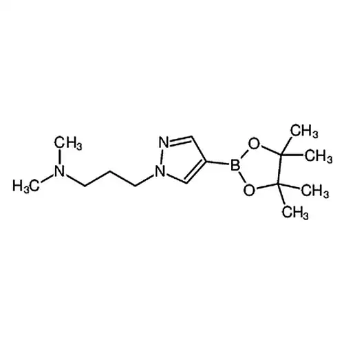 N,N-二甲基-4-(4,4,5,5-四甲基-1,3,2-二噁硼烷-2-基)-1H-吡唑-1-丙胺