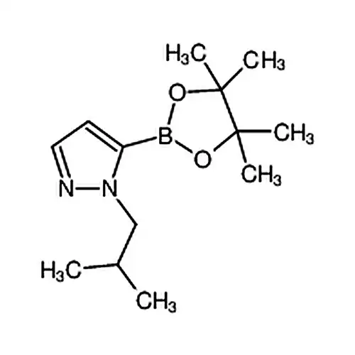 1-(2-甲基丙基)-5-(4,4,5,5-四甲基-1,3,2-二噁硼烷-2-基)-1H-吡唑
