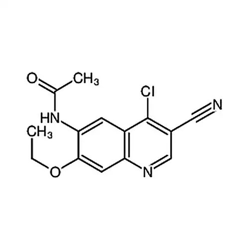 N-(4-氯-3氰基-7-乙氧基-6-喹啉)乙酰胺