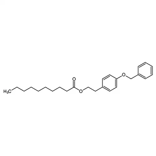 2-(4-苄基氧基苯基)乙基癸酸酯