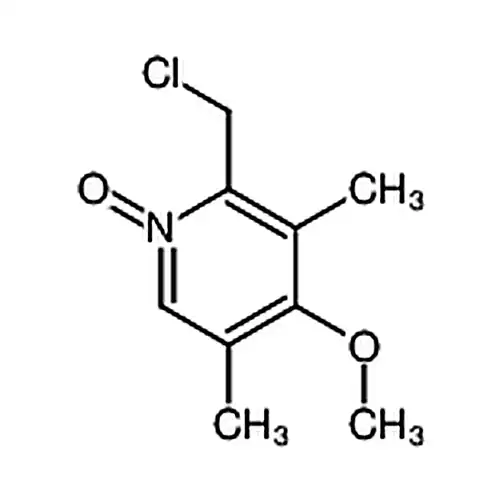 2-(氯甲基)-4-甲氧基-3,5-二甲基吡啶1-氧化物