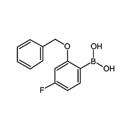 2-苄氧基-4-氟苯硼酸