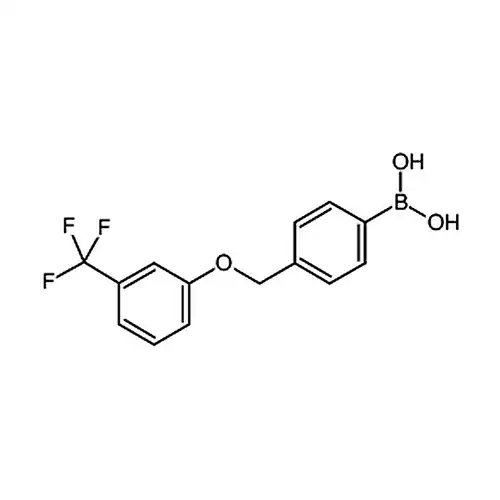 4-(3'-(三氟甲基)苯氧基甲基)苯基硼酸