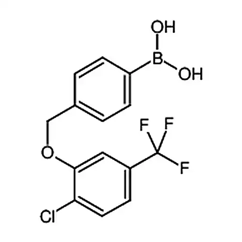 4-[(2'-氯-5'-(三氟甲基)苯氧基)甲基]苯基硼酸