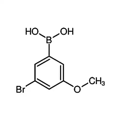 3-溴-5-甲氧基苯硼酸(含有数量不等的酸酐)