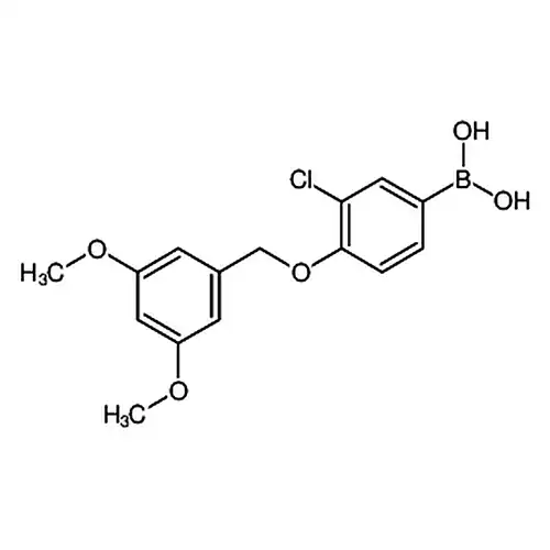 3-氯-4-(3',5'-二甲氧基苄氧基)苯基硼酸