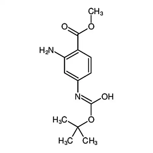 2-氨基-4-(1,1-二甲基乙氧基)羰基氨基-苯甲酸甲酯