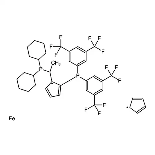 (S)-1-{(RP)-2-[双[3,5-双(三氟甲基)苯基]膦基]-二茂铁基}乙基二环己基膦