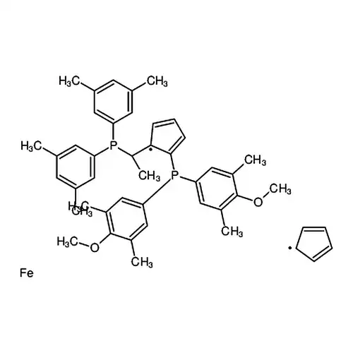 (S)-1-{(RP)-2-[双(4-甲氧基-3,5-二甲基苯基)膦基]二茂铁基}-乙基二(3,5-二甲苯基)膦