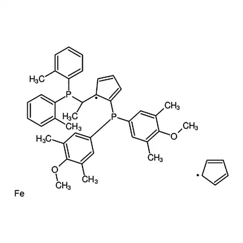 (R)-1-((Sp)-2-[双(4-甲氧基-3,5-二甲苯基)膦]二茂铁基)-乙基双(2-甲苯基)膦