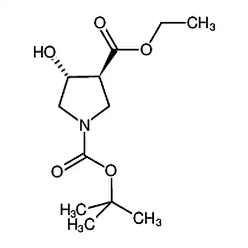 (3S,4R)-1-叔丁基 3-乙基 4-羟基吡咯烷-1,3-二羧酸酯