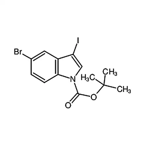1-boc-5-溴-3-碘吲哚