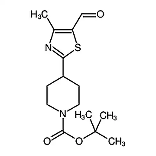 1-Boc-4-(5-甲酰基-4-甲基噻唑-2-基)哌啶
