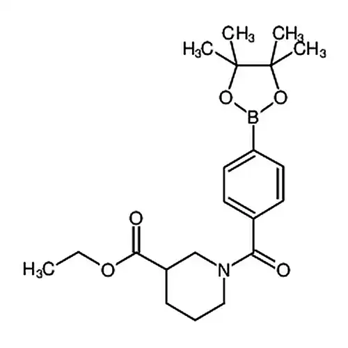 4-[3-(乙氧羰基)哌啶-1-羰基]苯硼酸频哪酯