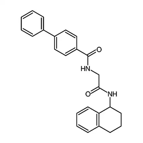 N-(2-氧代-2-((1,2,3,4-四氢萘-1-基)氨基)乙基)-[1,1'-联苯]-4-甲酰胺