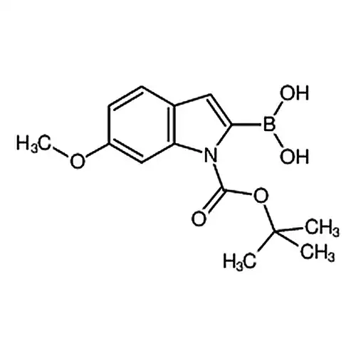 1-N-叔丁氧羰基-6-甲氧基吲哚-2-硼酸