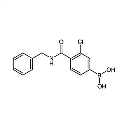 3-氯-4-(N-苄基氨甲酰基)苯基硼酸