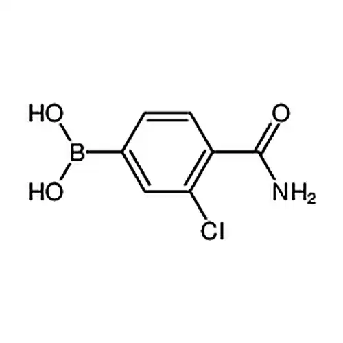 4-氨甲酰基-3-氯苯基硼酸
