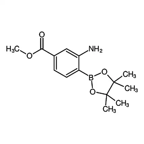 3-氨基-4-(4，4，5，5-四甲基-1，3，2-二氧硼杂环戊烷-2-基)苯甲酸甲酯