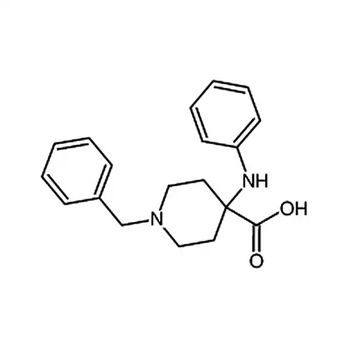 1-苄基-4-(苯胺基)哌啶-4-羧酸