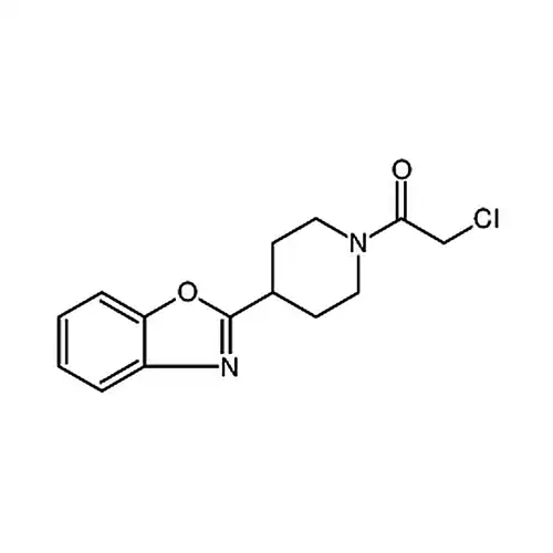 1-(4-(苯并[d]恶唑-2-基)哌啶-1-基)-2-氯乙酮