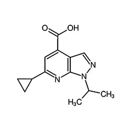 6-环丙基-1-异丙基-1H-吡唑并[3，4-b]吡啶-4-羧酸
