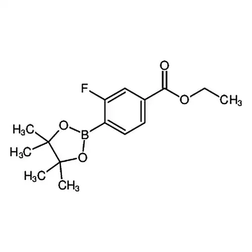 3-氟-4-(4,4,5,5-四甲基-1,3,2-二氧硼杂环戊烷-2-基)苯甲酸乙酯