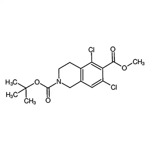 2-Boc-5,7-二氯-1,2,3,4-四氢异喹啉-6-甲酸甲酯