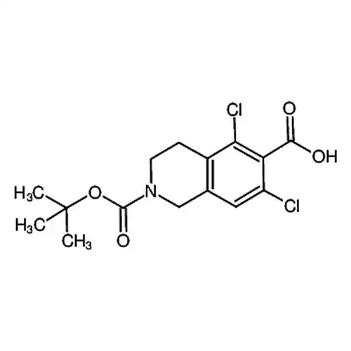 2-(叔丁氧基羰基)-5，7-二氯-1，2，3，4-四氢异喹啉-6-羧酸