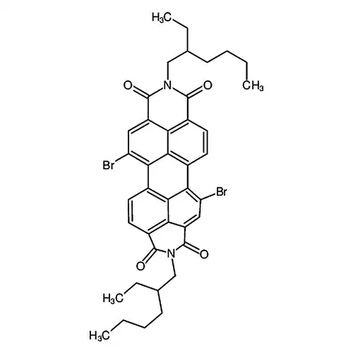 5,12-二溴-2,9-双(2-乙基己基)蒽[2,1,9-DEF：6,5,10-d'e'f']二异喹啉-1,3,8,10(2H ,9H)-四酮