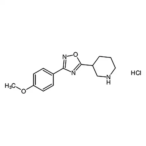 3-(3-(4-甲氧基苯基)-1,2,4-噁二唑-5-基)哌啶盐酸盐