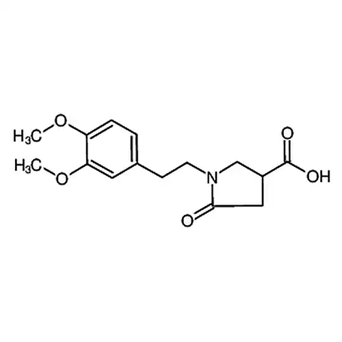 1-[2-(3，4-二甲氧基苯基)乙基]-5-氧吡咯烷-3-羧酸