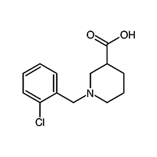 1-[(2-氯苯基)甲基]-3-哌啶甲酸