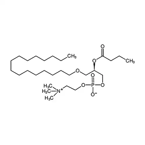 1-O-hexadecyl-2-butyryl-sn-glycero-3-phosphocholine