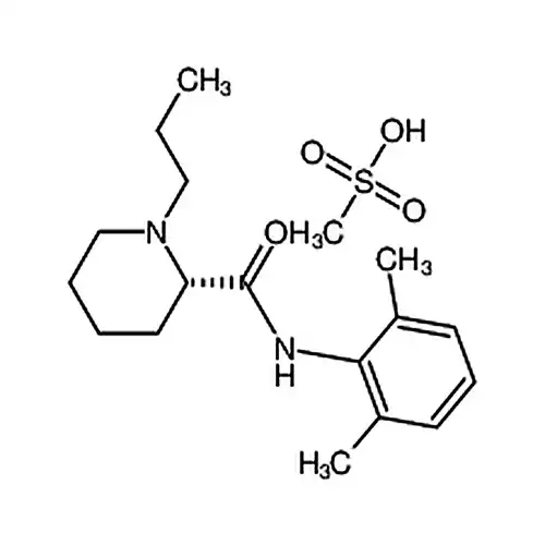 (S)-N-(2,6-二甲基苯基)-1-丙基-2-哌啶酰胺甲磺酸盐