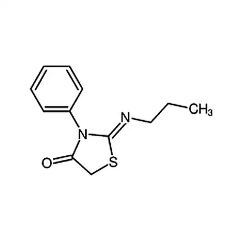 (Z)-3-苯基-2-(丙基亚氨基)噻唑烷-4-酮