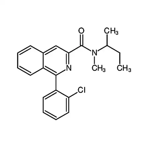 1-(2-氯苯基)-n-甲基-n-(1-甲基丙基)-3-异喹啉羧酰胺