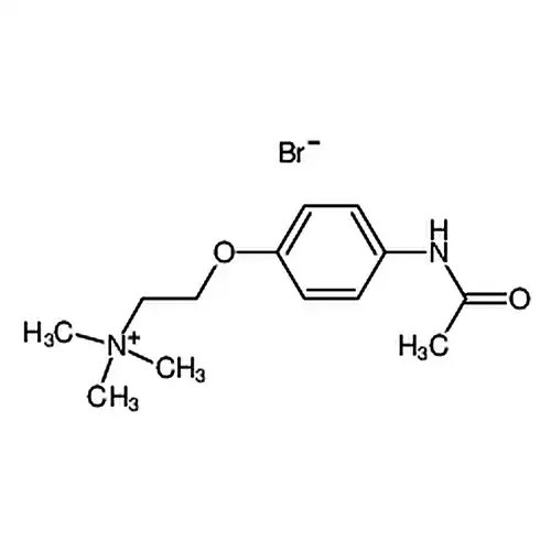 2-(4-乙酰氨基苯基)-N，N，N-三甲基乙基溴化铵