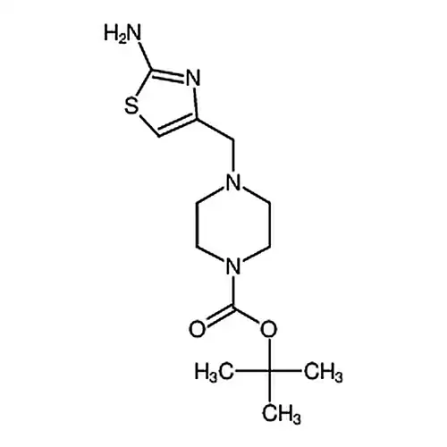 4-[(2-氨基-1，3-噻唑-4-基)甲基]哌嗪-1-羧酸叔丁酯