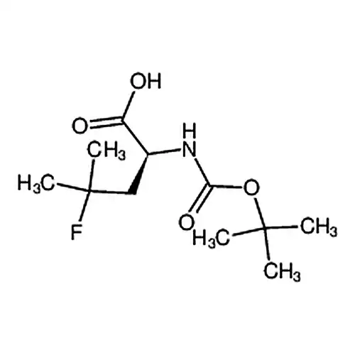 (S)-2 - ((叔丁氧基羰基)氨基)-4-氟-4-甲基戊酸