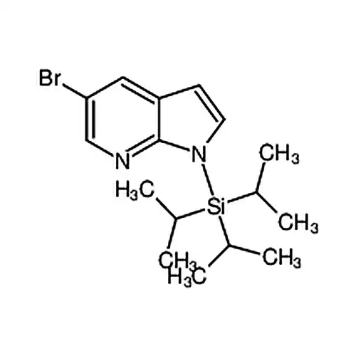 1-三异丙基硅基-5-溴-7-氮杂吲哚