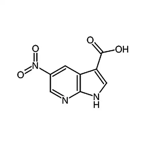 5-硝基-1H-吡咯并[2，3-B]吡啶-3-羧酸