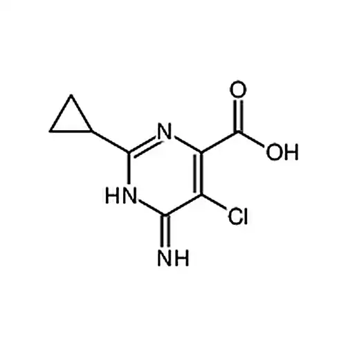 6-氨基-5-氯-2-环丙基嘧啶-4-甲酸