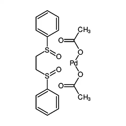 1,2-双(苯亚磺酰)乙烷钯(II)二乙酸盐