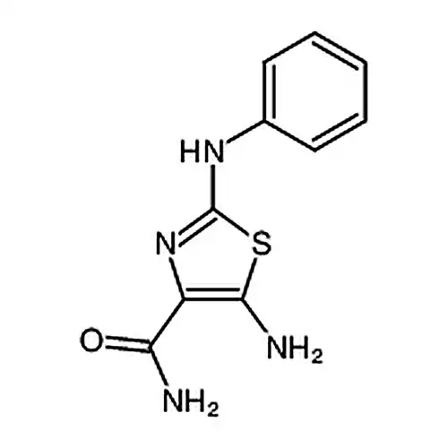 5-氨基-2-(苯基氨基)噻唑-4-甲酰胺