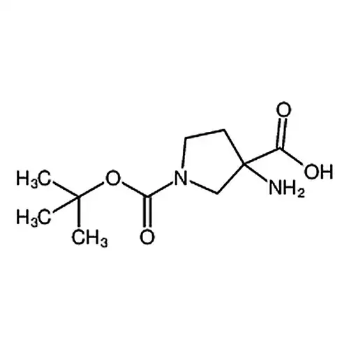 1-Boc-3-氨基吡咯烷-3-甲酸