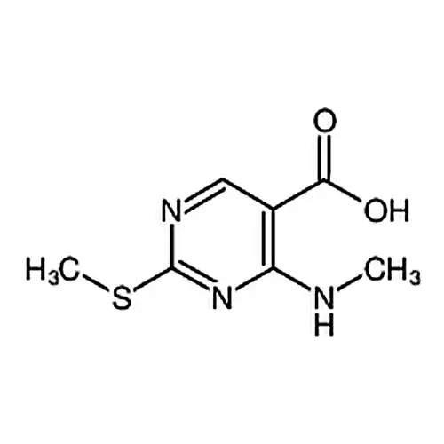 4-(甲基氨基)-2-(甲基硫代)-5-嘧啶羧酸